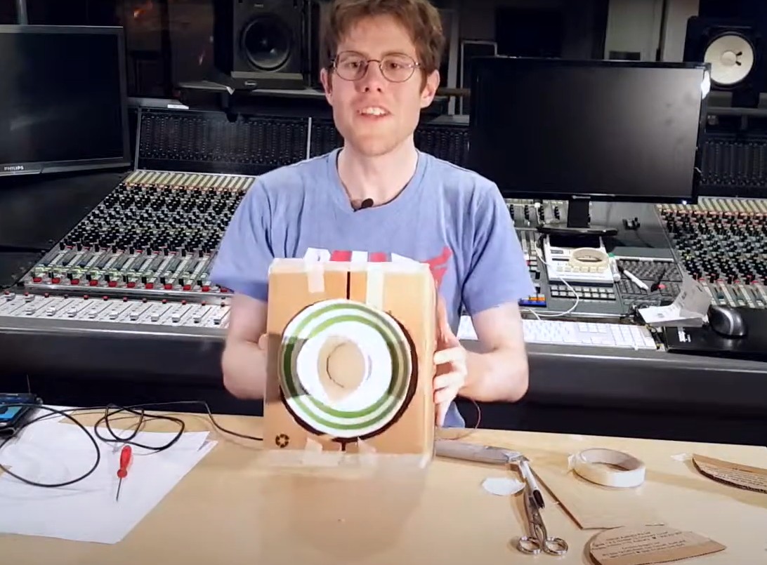 Bygg en pappershögtalare med David Segal